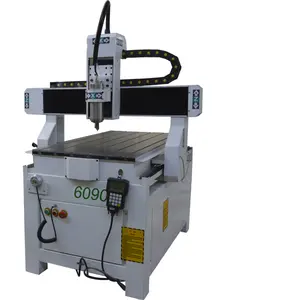 3D Mini 6090 4040 Gỗ Acrylic Ván Ép Bọt Cnc Router Máy