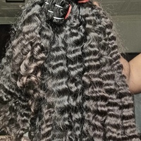 Vente en gros usine : Extensions de cheveux indiens 100 % naturels, double trame, cheveux humains Remy vierges avec cuticules alignées