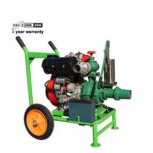 ปั๊มน้ำดีเซลแบบแรงเหวี่ยงสำหรับการเกษตร  ทำจากเหล็กกล้าไร้สนิม  แรงดันสูง ขนาด 4 นิ้ว สำหรับการระบายน้ำฉุกเฉินในพื้นที่เกษตรกรรม - Product Image 1