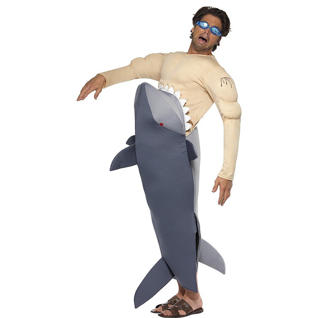 Adult shark-eating clothes
