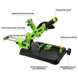 Soporte para Amoladora Angular, Herramienta para Trabajar la Madera, Soporte de <span class=keywords><strong>Corte</strong></span> DIY, Soporte para Amoladora, Accesorios para Herramientas Eléctricas <span class=keywords><strong>Dremel</strong></span>, Soporte Personalizado - Product Image 5