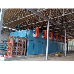 Secador de rodillos de chapa junto con alimentación automática de chapa y apilador de clasificación de grado en línea - Product Image 3