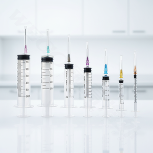 <span class=keywords><strong>Seringue</strong></span> manuelle en plastique Luer Lock de qualité non stérilisée, 5 pièces, 60 ml/cc, livraison gratuite - Product Image 1