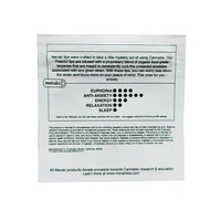Mini poche en plastique de petit sac de tirette de papier d'aluminium pour l'emballage de médecine de vitamine de suppléments