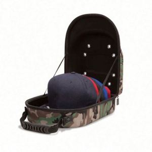 China Factory Wholesale Custom <b>Pattern</b> Eva Case Zipper Closure Travel Eva Hat Case Shockproof Baseball Hat Case Box - Product Image 5