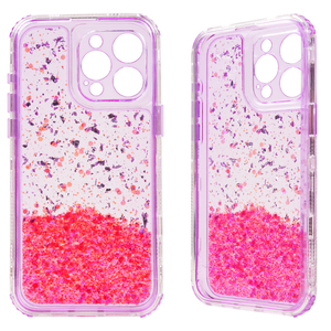Nuevo producto Precio bajo TPU PC TPU teñido Epoxy Glitter Phone Case Funda Para <span class=keywords><strong>Celulares</strong></span> para iPhone 16 Phone Covers para todos los teléfonos - Product Image 1