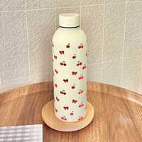 Gobelet isolé en acier inoxydable de grande capacité Tasse exquise portable pour voyage Sports de plein air Tasse à eau