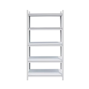 Steel <strong>Shelves</strong> Double Sided 5 Layer Warehouse Lightweight Duty <strong>Storage</strong> Racks Boltless Rivet Shelving for Bedroom - Product Image 1