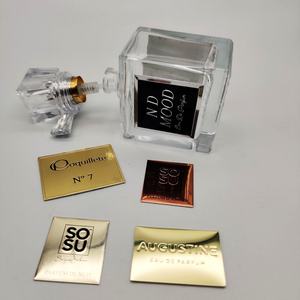 Autocollant adhésif transparent personnalisé pour logo de parfum, étiquettes d'emballage de parfum de marque privée avec fonction à gratter - Product Image 3