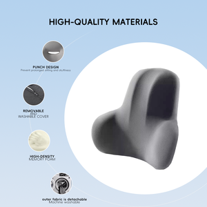 Cuscino Ergonomico YUE RISE con Supporto a Curva S e Zone Multiple <span class=keywords><strong>per</strong></span> Spalle e Lombare, Ideale <span class=keywords><strong>per</strong></span> Lavoratori d'Ufficio, Conducenti e Utenti Sedentari - Product Image 4