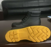 Botas de Lluvia de Seguridad con Punta de Acero para Hombre, Antideslizantes, de PVC, con Garantía de Calidad