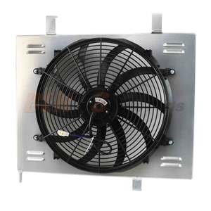 Ventilador de cubierta de radiador de aluminio completo para Dodge Ram Dakota ST SXT SLT 3.7L 4.7L 2005-2011 2007 08 - Product Image 1