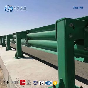 W chùm thrie chùm FreeWay hộ Lan tôn sóng thép gia cố hàng rào cho đường cong nhà máy trực tiếp giá chất lượng cao - Product Image 6