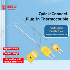 Độ chính xác cao thép không gỉ phản ứng nhanh probe cảm biến cặp nhiệt điện k-loại t/J/E OEM tùy chỉnh Nhà Máy Giá ODM hỗ trợ - Product Image 3