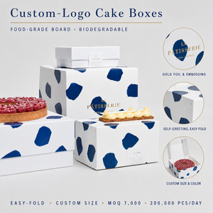 OEM จีนโรงงานราคาถูกคัพเค้ก /Eclair/macaron/ โดนัท/คุกกี้ช็อคโกแลต/ผลไม้ทาร์ต/ วาฟเฟิลที่กำหนดเองแพคเกจกระดาษแข็ง - Product Image 1