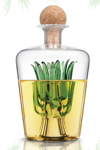 Botella de <span class=keywords><strong>Tequila</strong></span> Hecha a Mano con Diseño de <span class=keywords><strong>Agave</strong></span> / Decantador de <span class=keywords><strong>Tequila</strong></span> - Product Image 3