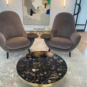 Sillón Individual de Tela Europeo para <span class=keywords><strong>Hotel</strong></span>, Sillón con Brazos, Sillón <span class=keywords><strong>Mad</strong></span> Queen - Product Image 4