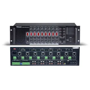 Thinuna PX-2388 PA sistema amplificatore di potenza 8x8 matrice Audio Paging Controller interruttore matrice Audio per zona Paging, emergenza
