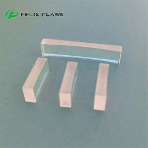 Lentille convexe carrée en verre optique, lentille cylindrique avec revêtement AR, fabriquée par FELIX Factory Manufacturer - Product Image 1