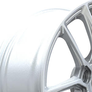 عجلات سيارات من سبائك الألومنيوم الفضية أحادية الكتلة مقاس 17 بوصة، جنوط سيارات عميقة مصنوعة بالحدادة، عجلات سيارات من سبائك الألومنيوم 5x114.3 # جيه إم7121 - Product Image 4