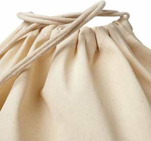 Simple Houseware 2 Pack Extra Large Natural Cotton <b>Laundry</b> <b>Bag</b> Beige 28" X 36" - Product Image 5
