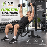 Banc de musculation réglable SK, banc de musculation réglable, banc de gym réglable, équipement de gym commercial réglable pour centre de fitness, club de gym