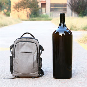 Fournisseur de bouteilles en verre de cave française célèbre Bouteille de vin rouge de grande capacité résistante à la lumière <span class=keywords><strong>Champagne</strong></span> Grande bouteille en verre avec bouchon - Product Image 2