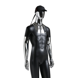 Vente en gros <span class=keywords><strong>Mannequin</strong></span> homme pour vêtements homme Affichage Chrome Silver Prix bon marché Poupée mannequins corps entier - Product Image 6