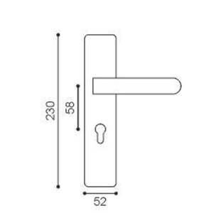 Black Heavy Duty Bathroom Quality Pure <b>Copper</b> Indoor Door Lock Light Luxury Villa Simple Design Door <b>Handle</b> - Product Image 5