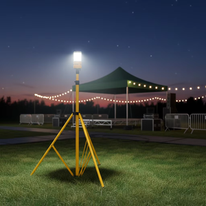 Projecteur de chantier industriel robuste 30000LM 250W haute luminosité IP65 IK08 pour la construction, l'entretien routier et les missions industrielles - Product Image 1