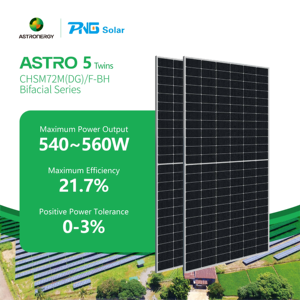 โมดูลพลังงานอวกาศ Tier 1 <span class=keywords><strong>540W</strong></span> 545W 550W 555W สำหรับใช้ในอุตสาหกรรม - Product Image 1