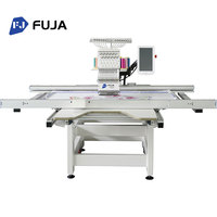 Machine à broder commerciale à 1 tête, informatisée, 12 à 15 aiguilles, machine à broder pour draps de lit, pour t-shirt