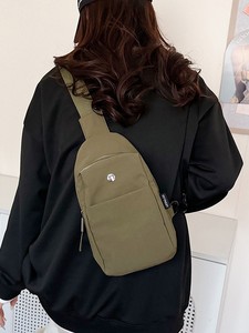 Ultra-light Multiple Pockets Headphone Hole Crossbody Single Shoulder with Adjustable Shoulder Strap Slim Sling Bag - Product Image 6