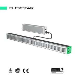 Flexstar LINEAR 630 W Toplight 3,2 Umol/J Invernadero de cadena de margaritas Luces de cultivo LED de 630 vatios