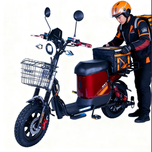 Vélo électrique de livraison rapide 60V à 2 roues avec porte-bagages, fabriqué en Chine, à vendre - Product Image 2