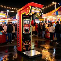 LEON Machine de jeu de boxe à monnayeur avec récompense directe, 2ème prix, fort rendement, garantie 1 an