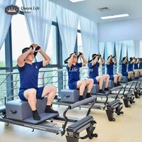 Ensemble de Reformer Pilates sur Mesure, Équilibré, Professionnel, pour Yoga et Fitness, Machine de Pilates en Aluminium