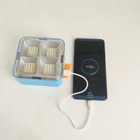 Torche solaire portable lampe de poche éclairage extérieur lumière de travail d'urgence sortie de charge Usb lumière de Camping rechargeable solaire