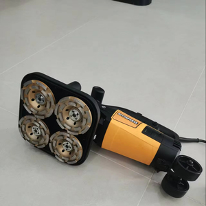 Süper promosyonlar 11kg 50hz/60hz 105mm dört tekerlekli el beton zemin/duvar değirmeni makinesi - Product Image 1