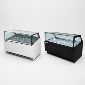 Vitrina Refrigerada RTK para Helados con Puerta de Vidrio, Exhibidor de Helados en Paquetes, Congelador para Conos de Helado - Product Image 6