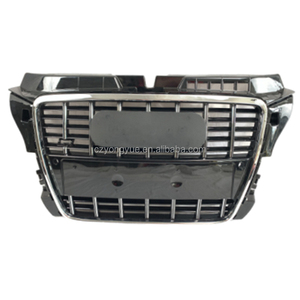 Griglia anteriore S3 sostituzione griglie auto lucido nero cromato <span class=keywords><strong>A3</strong></span> griglia anteriore per <span class=keywords><strong>Audi</strong></span> <span class=keywords><strong>A3</strong></span> 8P 2008 2009 2010 2011 <span class=keywords><strong>2012</strong></span> - Product Image 2