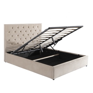 Willsoon moderno King Size letti portaoggetti con doppia dimensione <span class=keywords><strong>in</strong></span> velluto <span class=keywords><strong>tessuto</strong></span> fabbrica fornitura bottone Design <span class=keywords><strong>testiera</strong></span> <span class=keywords><strong>per</strong></span> camera da <span class=keywords><strong>letto</strong></span> - Product Image 2