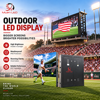 Afficheur LED étanche IP65 pour extérieur, écran publicitaire numérique double face pour centre commercial, aéroport