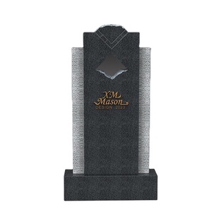 Italie Antique granit droit funéraire Grabstein Monument utilisé pierre tombale en gros à vendre - Product Image 1