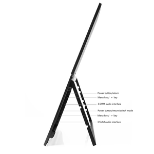 ODM Nhà Máy Thiết Kế 14-Inch Xách Tay Màn Hình Kép Máy Tính Xách Tay Màn Hình IPS 1200P LED Extender Loại C Giao Diện Hiển Thị Kép Cho Chơi Game - Product Image 3