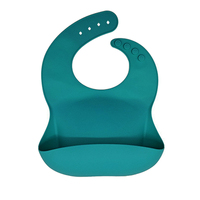 Bavoir imperméable personnalisé en silicone