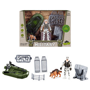ชุดของเล่น<span class=keywords><strong>ทหาร</strong></span>พลาสติก ชุดทหารจำลอง ของขวัญสำหรับเด็กผู้ชาย พร้อมอาวุธและอุปกรณ์เสริม - Product Image 3