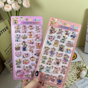 Autocollants en résine 3D de qualité supérieure, personnages de dessins animés, bijoux, décorations en relief à haute brillance pour la décoration de coques de téléphone et de journaux DIY - Product Image 5