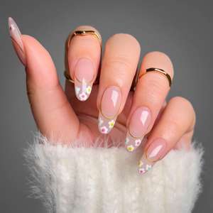 <span class=keywords><strong>Uñas</strong></span> Postizas 3D Hyper Chrome y Galácticas con <span class=keywords><strong>Efecto</strong></span> Multidimensional de Cambio de Color, Como Metal Líquido <span class=keywords><strong>en</strong></span> tus <span class=keywords><strong>Uñas</strong></span> - Product Image 3