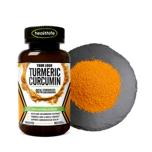 Healthife Food Grade <strong>Curcumin</strong> Turmeric Root Extract 10% 70% Liposomal <strong>Curcumin</strong> Powder - Product Image 3